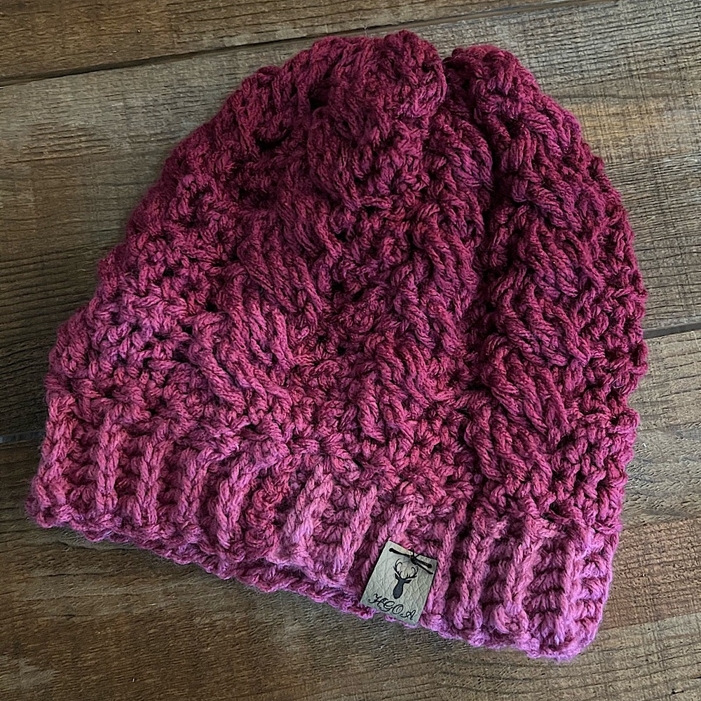 Cap Hat Beanie Handmade berry berry
